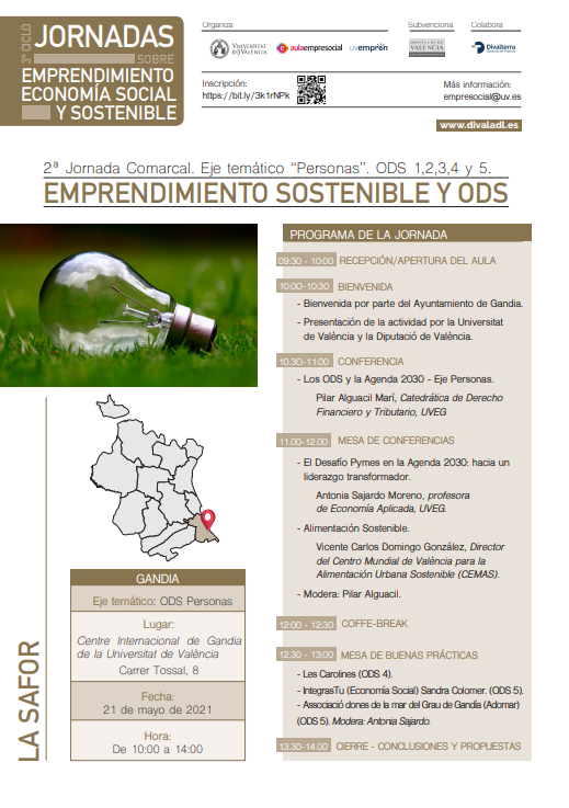 Emprendimiento Sostenible y ODS- Ganda (La Safor)