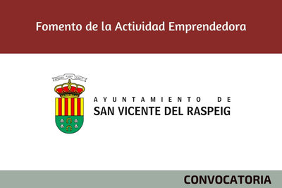 Fomento de la Actividad Emprendedora Ayuntamiento Sant Vicent del Raspeig
