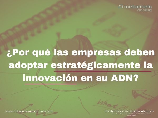 Por qu las empresas deben adoptar estratgicamente la innovacin en su ADN? - Ruiz Barroeta Consultoria Estratgica