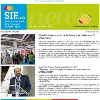 SIFNEWS2014 - Saln Internacional de La Franquicia - Valencia Spain