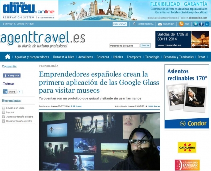 Emprendedores espaoles crean la primera aplicacin de las Google Glass para visitar museos