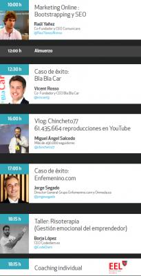 MarketingOnline,SEO y Blogging, 9 de julio en Internet Startup Camp