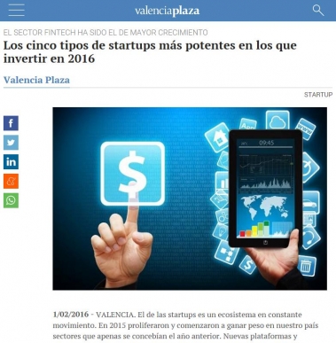 Los sectores del mundo startup en los que invertir en 2016