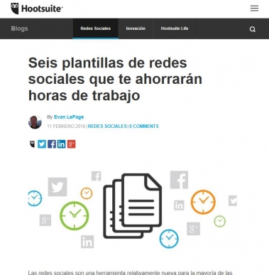 Seis plantillas de redes sociales que debes conocer y usar