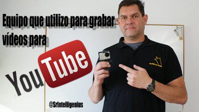 Equipo que utilizo para grabar vdeos para Youtube [Vdeo]