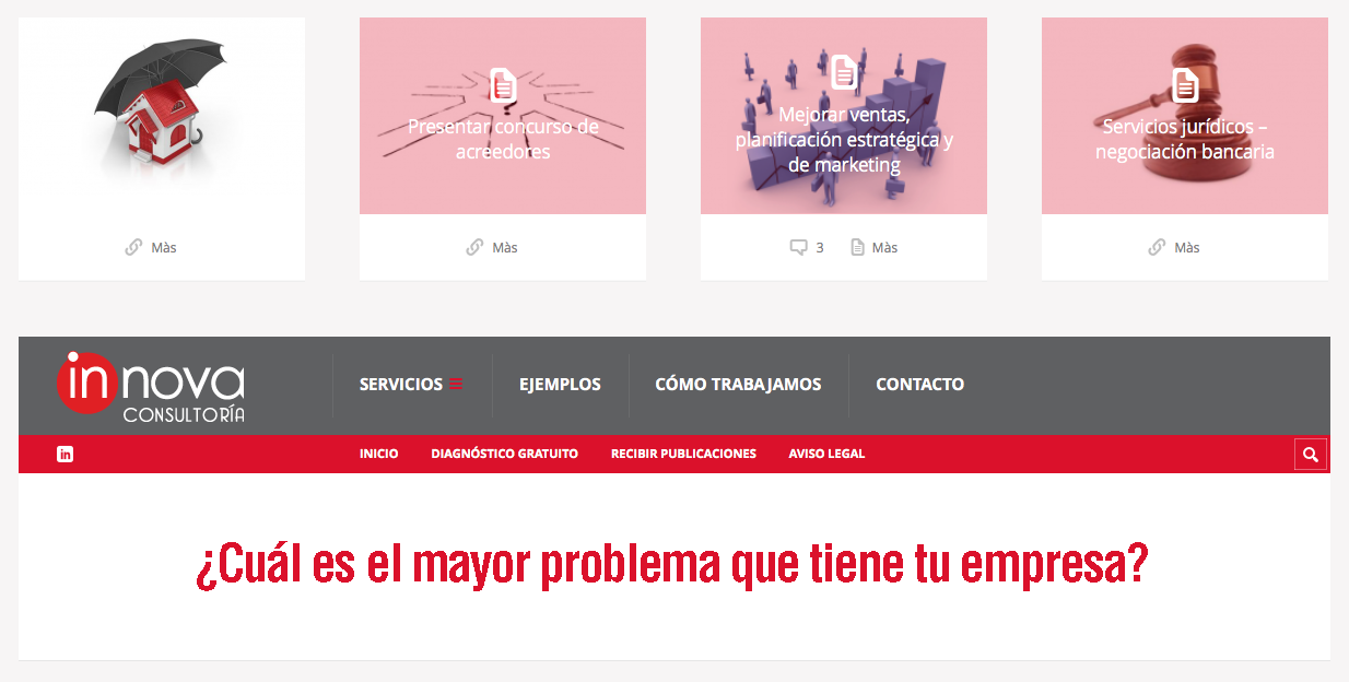 Innova Consultora  Cul es el mayor problema que tiene tu empresa?