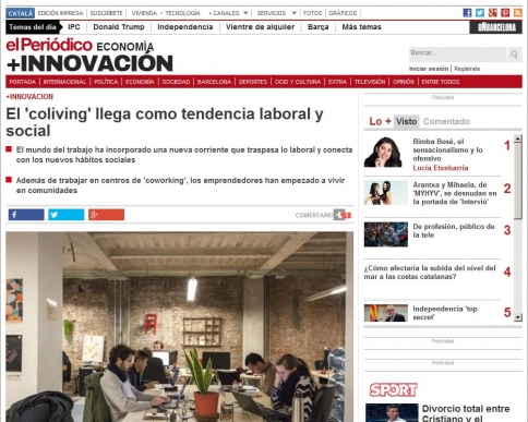 El 'coliving' llega como tendencia laboral y social