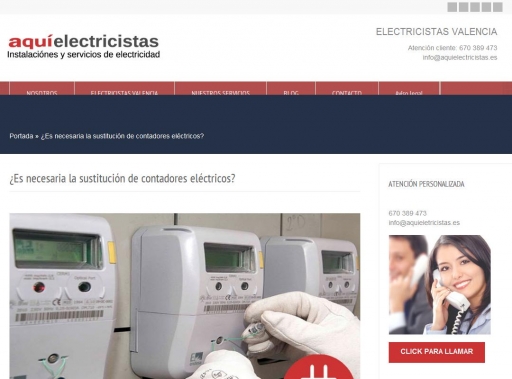 Es necesaria la sustitucin de contadores elctricos?