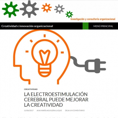 Mejorar la creatividad mediante electroestimulacin cerebral