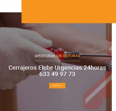 Cerrajeros Elche Urgencias | Aperturas 25