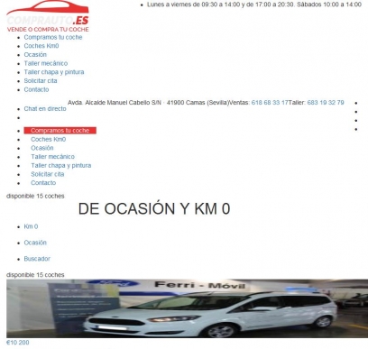 COCHES de OCASION | COCHES KM 0 | CompramosTuCoche Sevilla