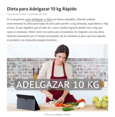 Dieta para Adelgazar 10 kg rpido, Men y Consejos &#129303;