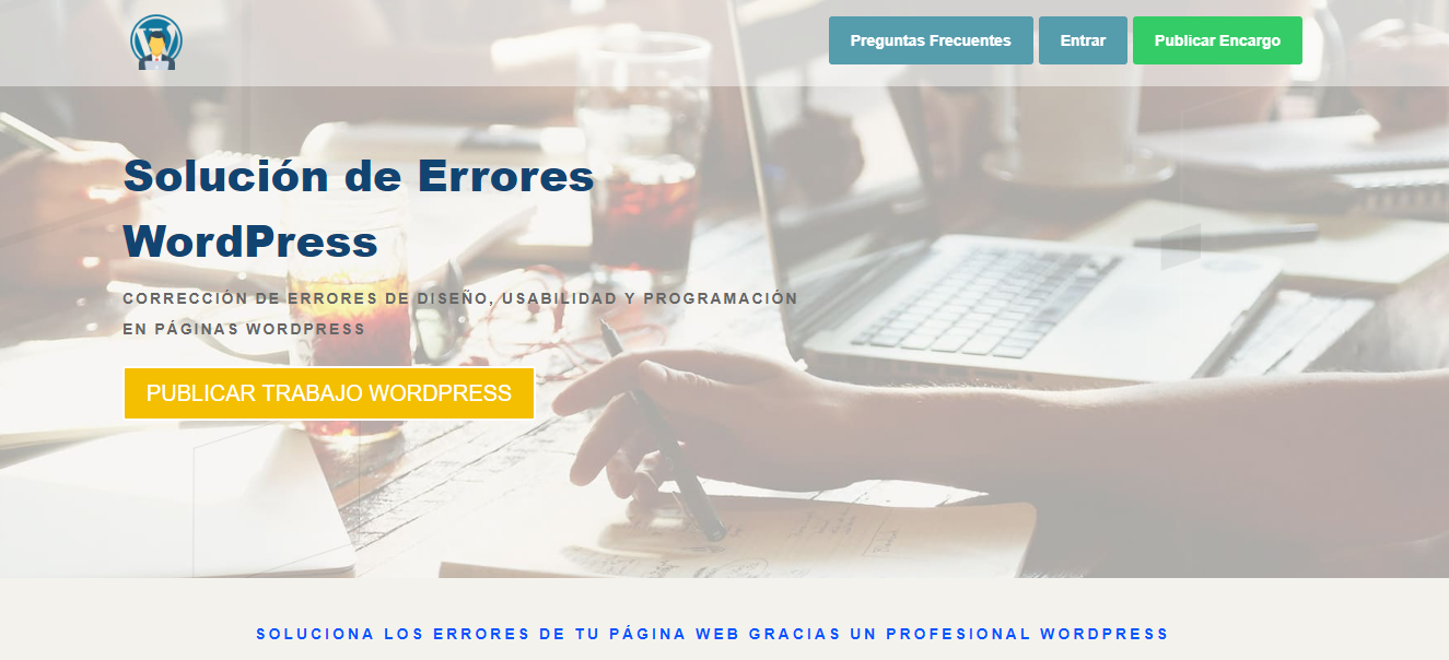 Solucin de Errores WordPress