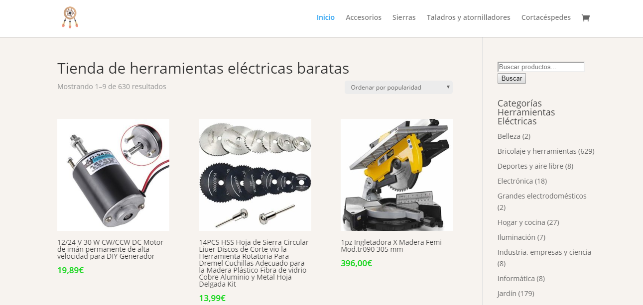 Tienda de Herramientas Elctricas Baratas