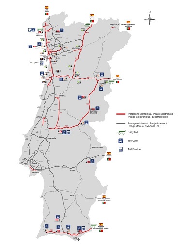 Peajes de Portugal - Evita las multas