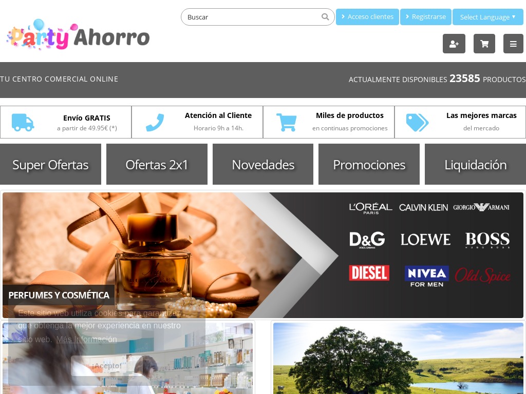 Ahorro, promociones y descuentos en tus compras online