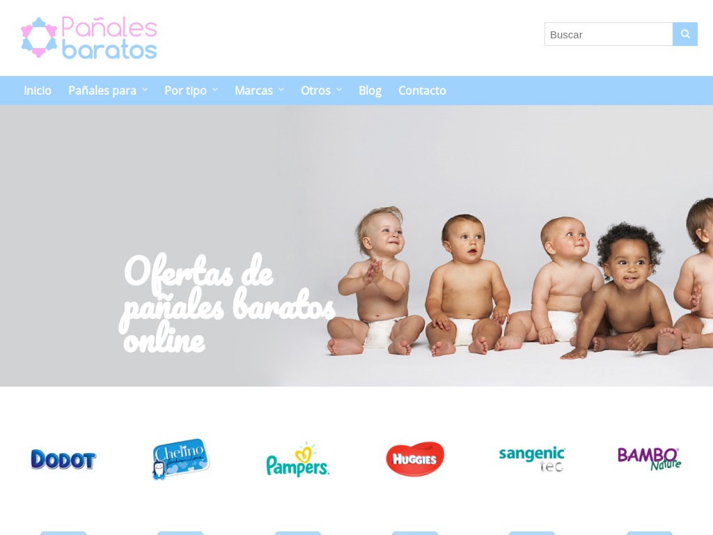 Ofertas de paales baratos online