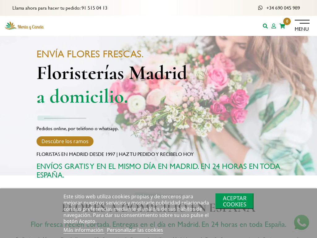 Floristeras Madrid.